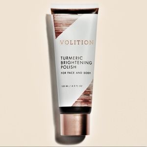 Volition Turmeric Brightening Polish Face Scrub NIB